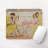 Ein Musiker, c.1867 (Öl auf Leinwand) Mousepad (Mit Mouse)