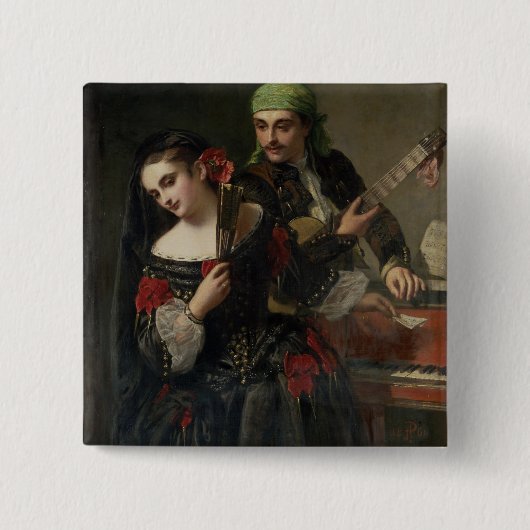 Ein Musikunterricht, Sevilla Button (Vorderseite)