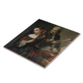 Ein Musikunterricht, Sevilla Fliese (Seite)