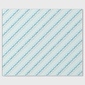 Ein Muster bunter Zickzacklinien Geschenkpapier (Flach)