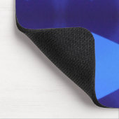 Ein Muster dunkler & Baby blauer Linien Mousepad (Ecke)