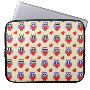 Ein Muster für eine zu große Liebe Laptopschutzhülle