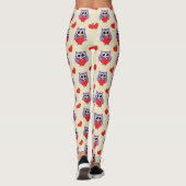 Ein Muster für eine zu große Liebe Leggings (Rückseite)