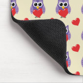 Ein Muster für eine zu große Liebe Mousepad (Ecke)