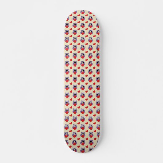 Ein Muster für eine zu große Liebe Skateboard (Vorne)