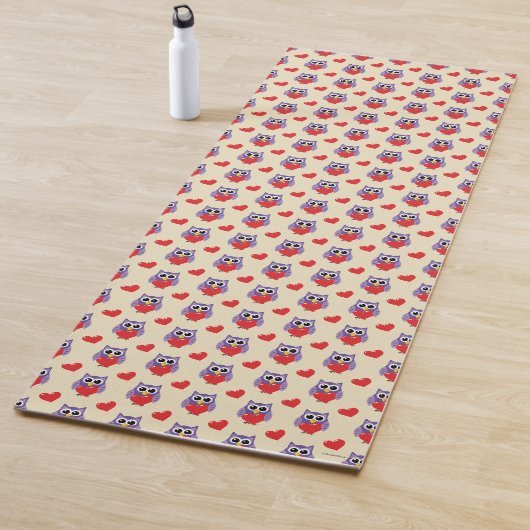 Ein Muster für eine zu große Liebe Yogamatte (Beispiel)