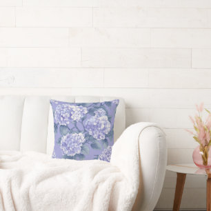 Ein Muster voller Hydrangeas Kissen