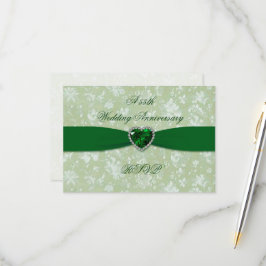 Ein mutiger Damaskus, 55. UAWG zum Hochzeitstag RSVP Karte