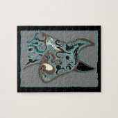 Ein mutiger Geist wird die Welt erobern Puzzle (Horizontal)