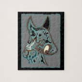 Ein mutiger Geist wird die Welt erobern Puzzle (Vertikal)