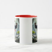 Ein mutiger Held-Panda. Tasse (Zentrum)