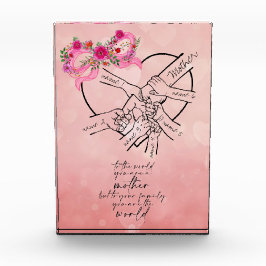 Ein Mutterherz: Die Liebe, die einen Familienspiel Fotoblock