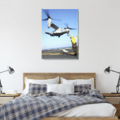 Ein MV-22 Osprey startet von der USS Nassau Leinwanddruck (Insitu (Schlafzimmer))