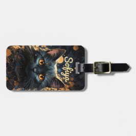 Ein mysteriöser, majestätischer Glitzer Gepäckanhänger