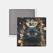 Ein mysteriöser, majestätischer Glitzer Magnet (Vorderseite/Rückseite)