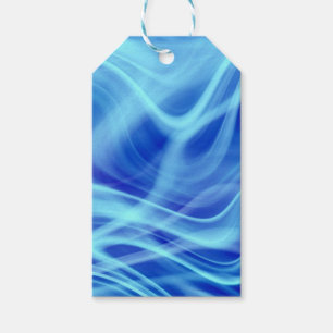 Ein mystischer blauer Nebel Geschenkanhänger