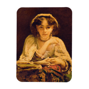 Ein nachdenklicher Moment Magnet