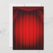 Ein Nachmittag am Broadway Einladung (Rückseite)