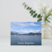 Ein Nachmittag am Vierwaldstättersee Postkarte (Stehend Vorderseite)