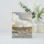 Ein Nachmittag in Istanbul Postkarte (Stehend Vorderseite)