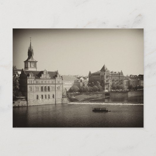 Ein Nachmittag in Prag Postkarte (Vorderseite)
