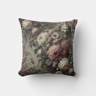 Ein Nachmittag mit Bram Stoker - Gotisch Viktorian Kissen