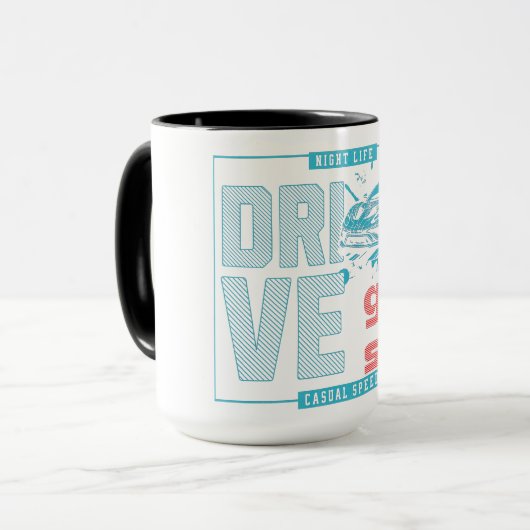 Ein Nachtleben Tasse (Vorderseite Links)