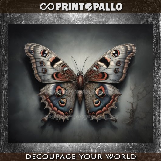 Ein nächtlicher Mottenschmetterling, wie Ihre Geda Seidenpapier