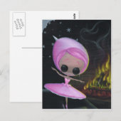 Ein Nachtstand Postkarte (Vorne/Hinten)