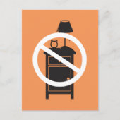 Ein Nachttisch Postkarte (Vorderseite)