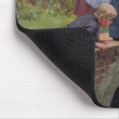 Ein Nagen, 1914 (Öl auf Platte) Mousepad (Ecke)