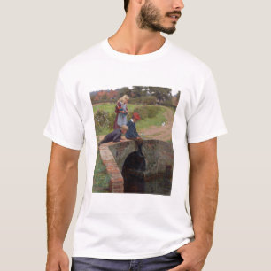 Ein Nagen, 1914 (Öl auf Platte) T-Shirt