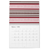 Ein nah-up-Bild eines farbigen Bildschirms mit ein Kalender (Feb 2026)