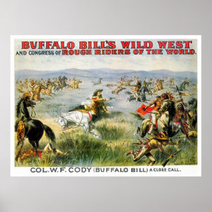 Ein Naher Anruf - Buffalo Bill Poster