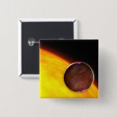 Ein naher Extrasolarplanet Button (Vorne & Hinten)