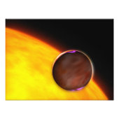 Ein naher Extrasolarplanet Fotodruck (Vorne)