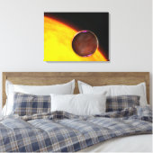 Ein naher Extrasolarplanet Leinwanddruck (Insitu (Schlafzimmer))