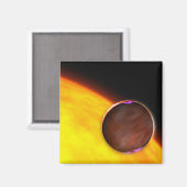 Ein naher Extrasolarplanet Magnet (Vorderseite/Rückseite)