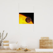 Ein naher Extrasolarplanet Poster (Küche)