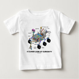 Ein naherer Blick auf Neugier (NASAmarsvagabund) Baby T-shirt