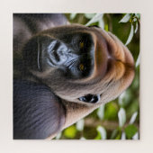Ein Nahes Porträt eines Gorilla Puzzle (Horizontal)