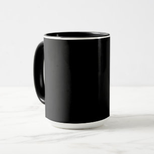 Ein nahtloser dunkler schwarzer texturierter Hinte Tasse