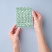 Ein nahtloses geometrisches Muster mit Interlockin Flyer (Gruppe)