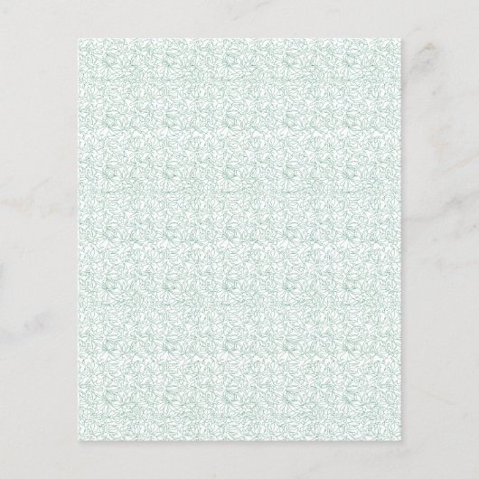 Ein nahtloses geometrisches Muster mit Interlockin Flyer (Vorne)