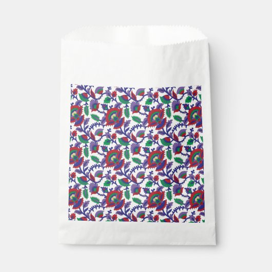 Ein nahtloses, symmetrisches Muster mit Wiederholu Geschenktütchen (Vorderseite)