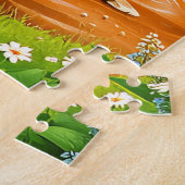 Ein Nashorn und sein Baby Puzzle (Seite)