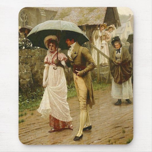 Ein nasses Sonntag Morgen Mousepad (Vorne)