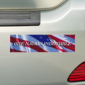Ein Nations-unteilbarer Autoaufkleber (Auf Auto)