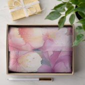Ein nebelhaftes Blütenmuster #7 Seidenpapier (Geschenk)