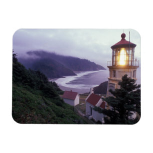 Ein nebliger Tag an der Oregon-Küste bei Heceta Magnet